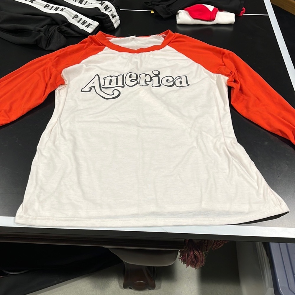 American long sleeve tshirt